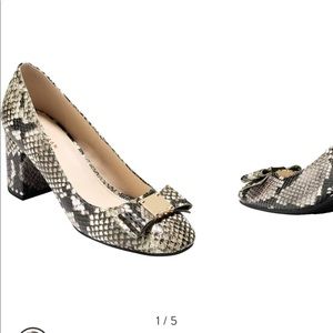 Cole Haan Snakeskin Pumps size 9
